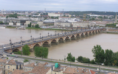 La ville de Bordeaux