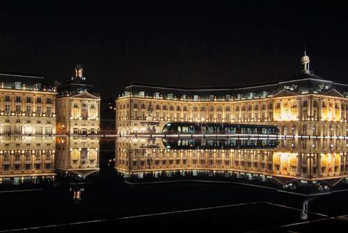 Taxi de nuit à Bordeaux