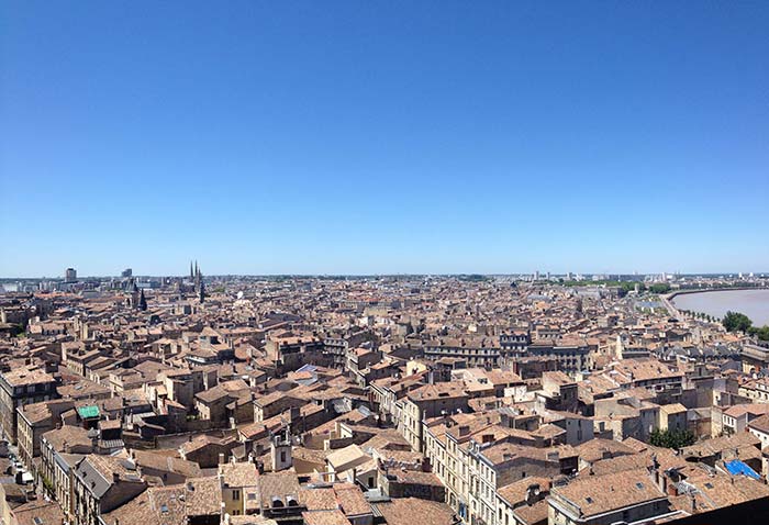 panorama de la ville de Bordeaux